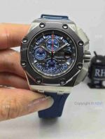 Swiss 3126 Audemars Piguet Michael Schumacher Blue Face Chronograph watch